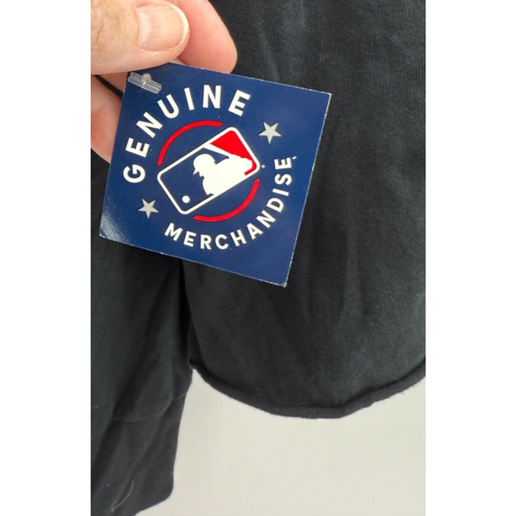 Mitchell & Ness Chicago Cubs Women's Boxy Crop Long Sleeve T-Shirt Size 2XL New - Picture 4 of 9